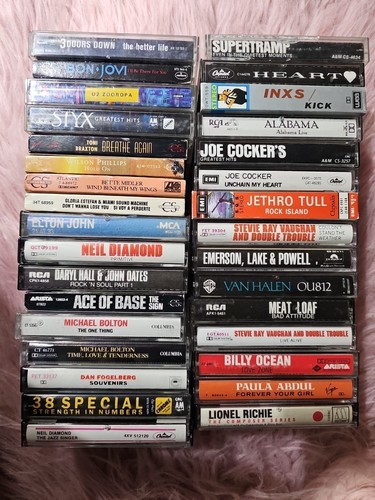 Vtg lot 80s rock pop - vtg,